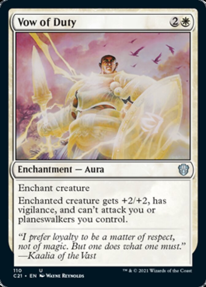 Vow of Duty [Commander 2021] | Local Legends
