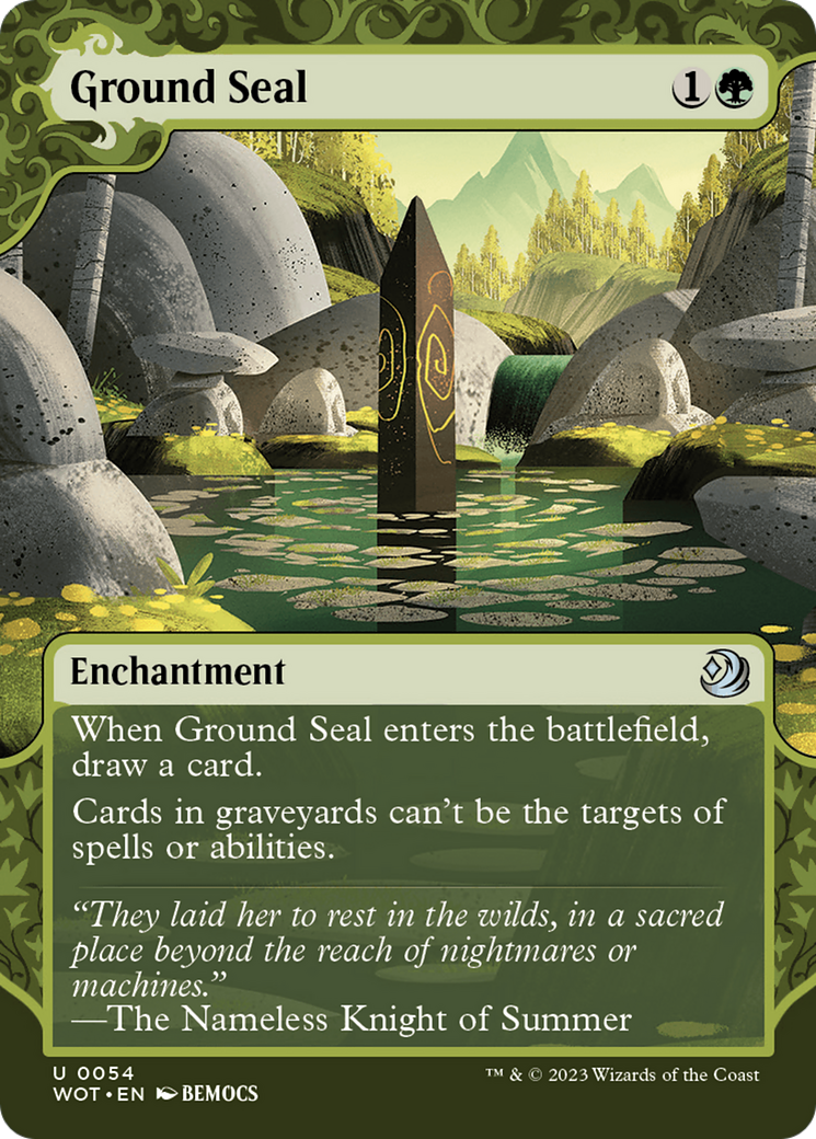 Ground Seal [Wilds of Eldraine: Enchanting Tales] | Golgari Games