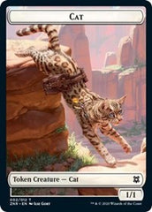 Cat // Copy Double-sided Token [Zendikar Rising Tokens] | Local Legends