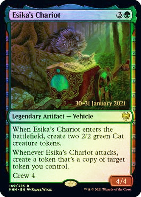 Esika's Chariot [Kaldheim Prerelease Promos] | Golgari Games