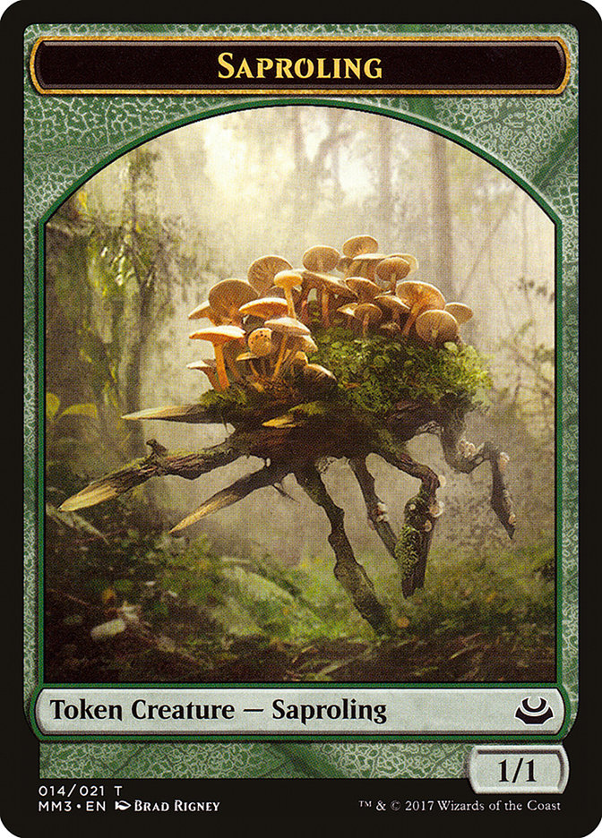 Saproling Token [Modern Masters 2017 Tokens] | Golgari Games