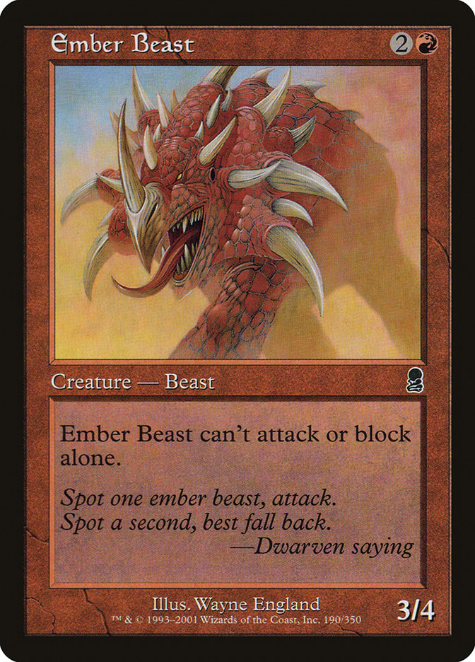 Ember Beast [Odyssey] | Local Legends