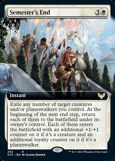 Semester's End (Extended Art) [Strixhaven: School of Mages] | Local Legends
