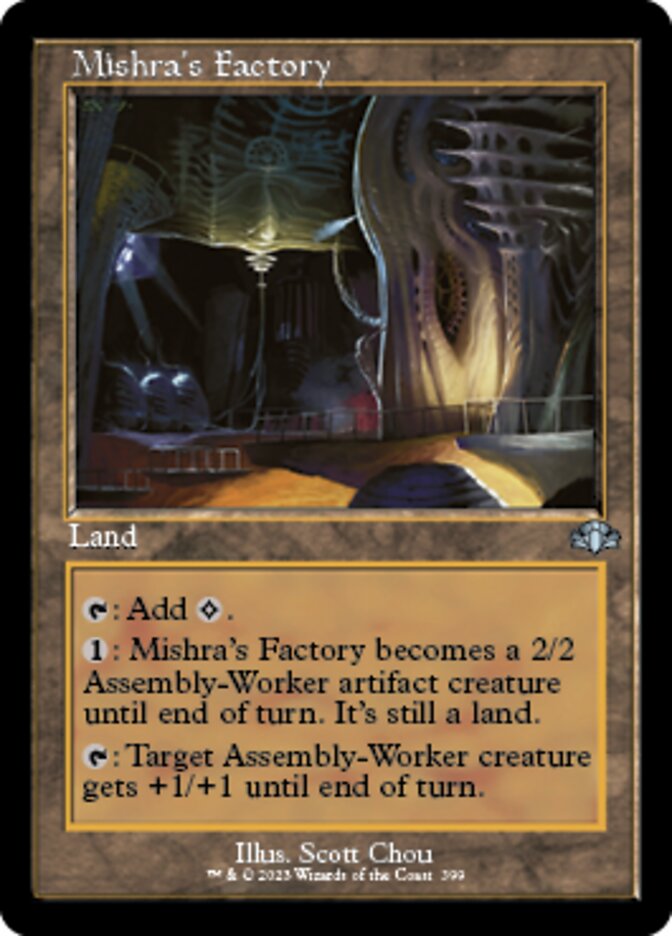 Mishra's Factory (Retro) [Dominaria Remastered] | Local Legends