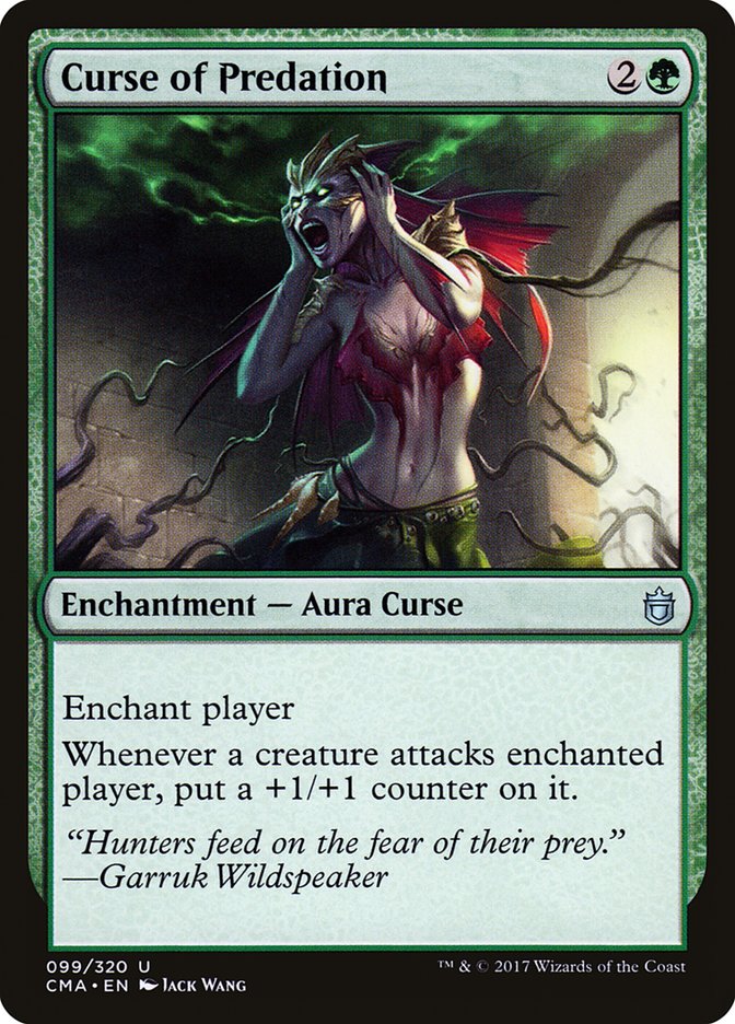 Curse of Predation [Commander Anthology] | Golgari Games