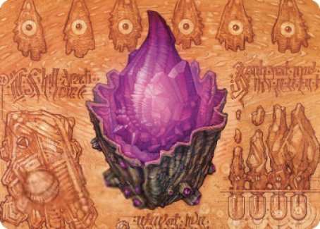 Thorn of Amethyst Art Card [The Brothers' War Art Series] | Golgari Games