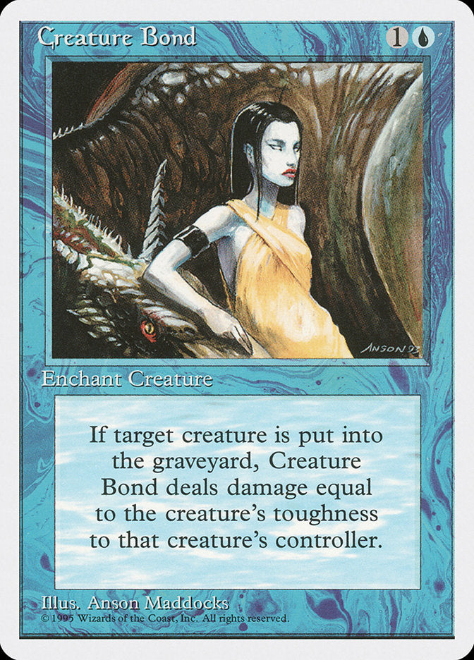 Creature Bond [Fourth Edition] | Local Legends
