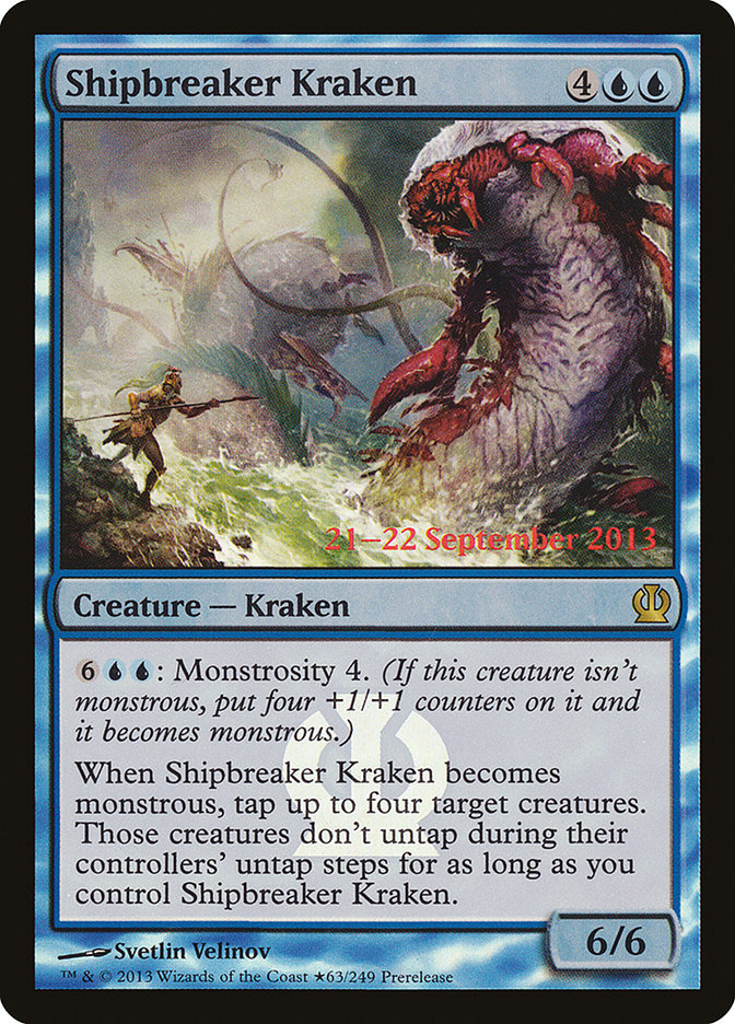 Shipbreaker Kraken [Theros Prerelease Promos] | Local Legends