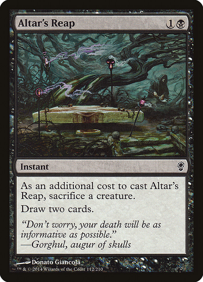 Altar's Reap [Conspiracy] | Golgari Games