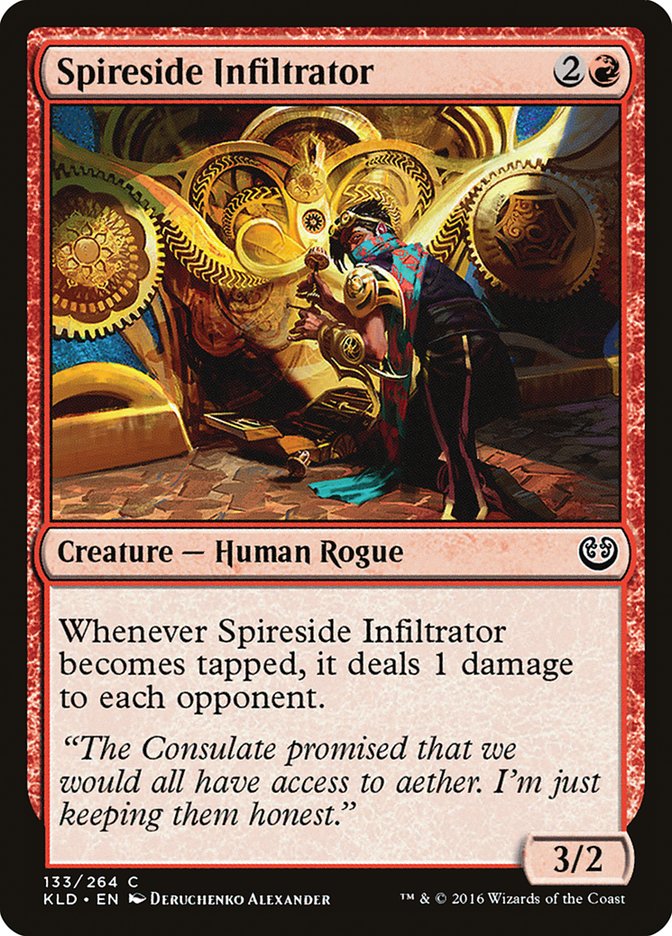 Spireside Infiltrator [Kaladesh] | Golgari Games