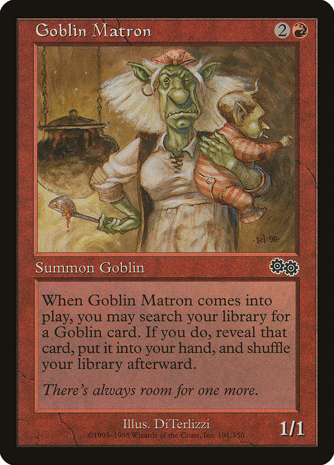 Goblin Matron [Urza's Saga] | Local Legends