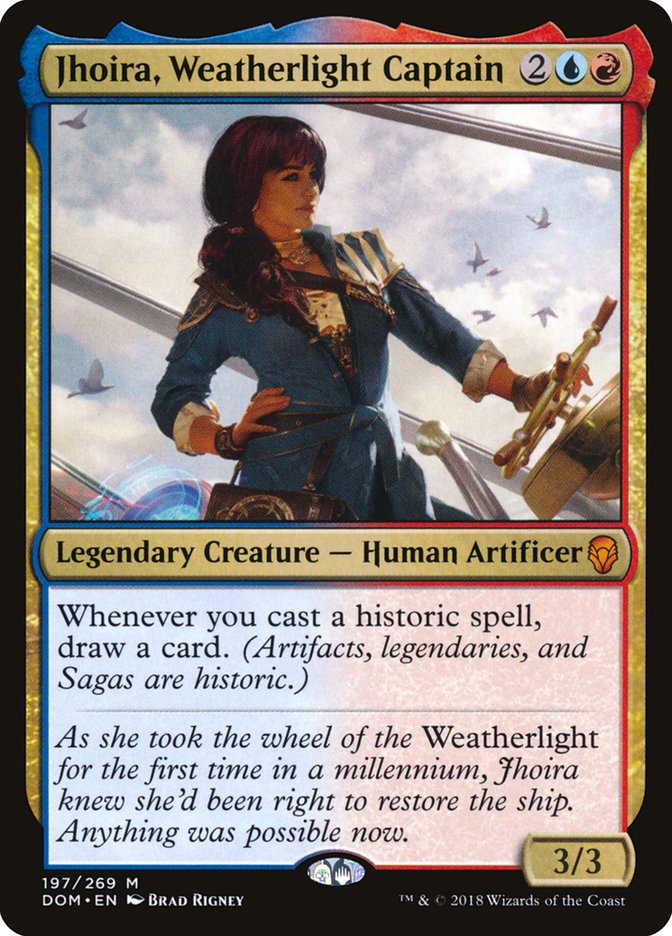 Jhoira, Weatherlight Captain [Dominaria] | Golgari Games