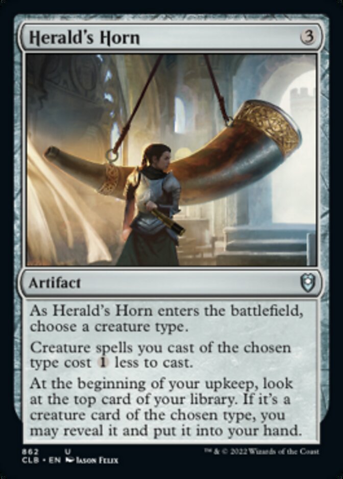 Herald's Horn [Commander Legends: Battle for Baldur's Gate] | Local Legends