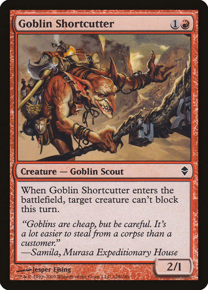 Goblin Shortcutter [Zendikar] | Golgari Games