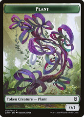 Kor Warrior // Plant Double-sided Token [Zendikar Rising Tokens] | Golgari Games