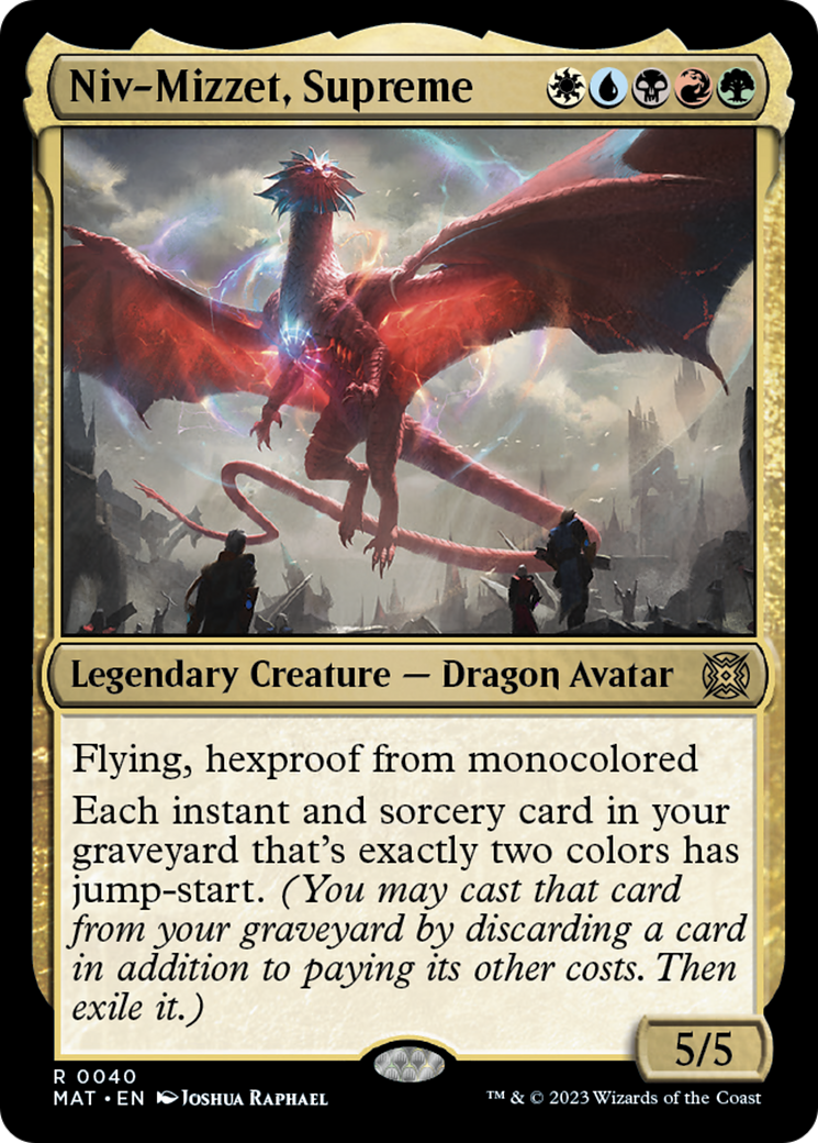 Niv-Mizzet, Supreme [March of the Machine: The Aftermath] | Golgari Games