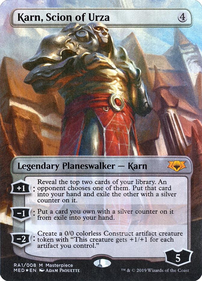 Karn, Scion of Urza [Mythic Edition] | Golgari Games