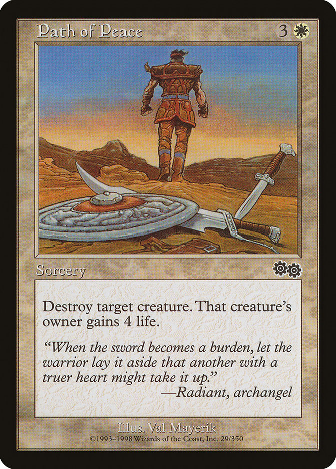 Path of Peace [Urza's Saga] | Local Legends