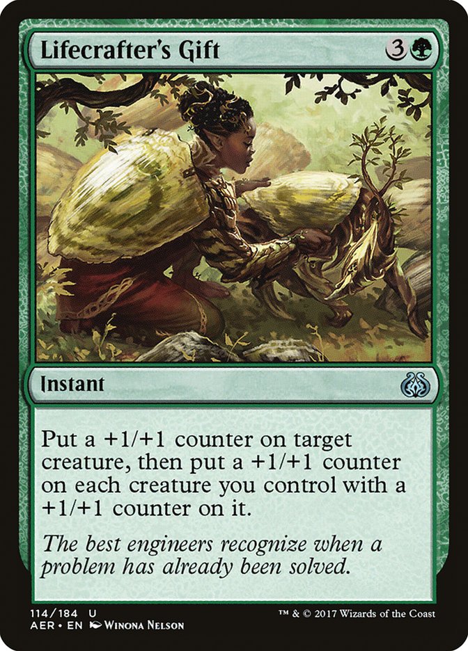 Lifecrafter's Gift [Aether Revolt] | Local Legends