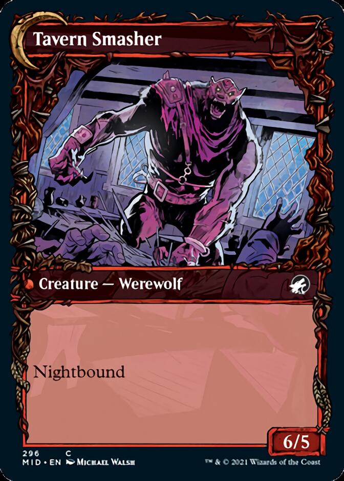 Tavern Ruffian // Tavern Smasher (Showcase Equinox) [Innistrad: Midnight Hunt] | Local Legends