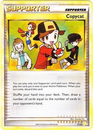 Copycat (21/30) [HeartGold & SoulSilver: Trainer Kit - Raichu] | Golgari Games