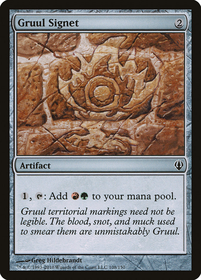 Gruul Signet [Archenemy] | Local Legends
