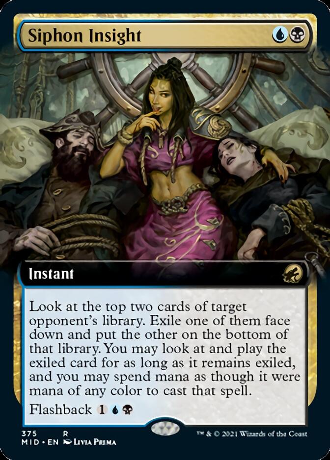 Siphon Insight (Extended Art) [Innistrad: Midnight Hunt] | Local Legends
