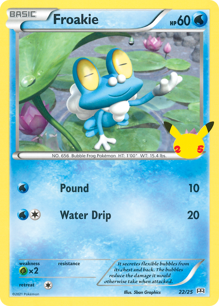 Froakie (22/25) [McDonald's 25th Anniversary] | Golgari Games