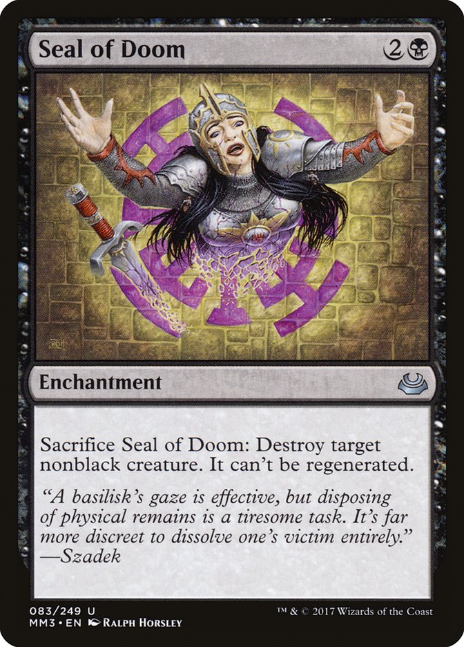 Seal of Doom [Modern Masters 2017] | Local Legends