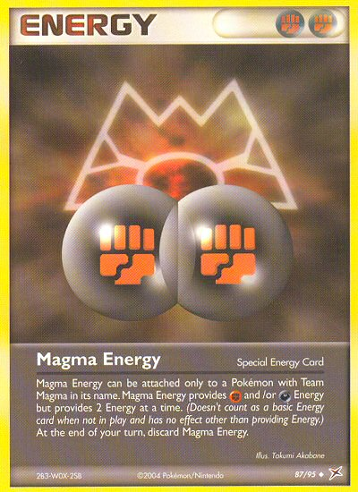 Magma Energy (87/95) [EX: Team Magma vs Team Aqua] | Golgari Games