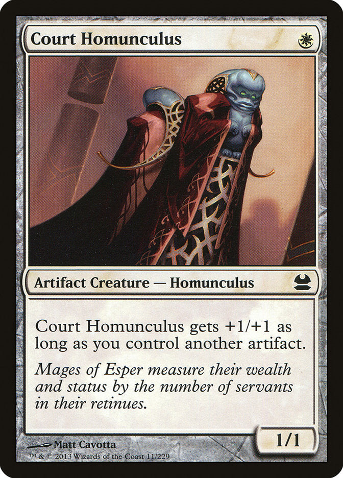 Court Homunculus [Modern Masters] | Golgari Games