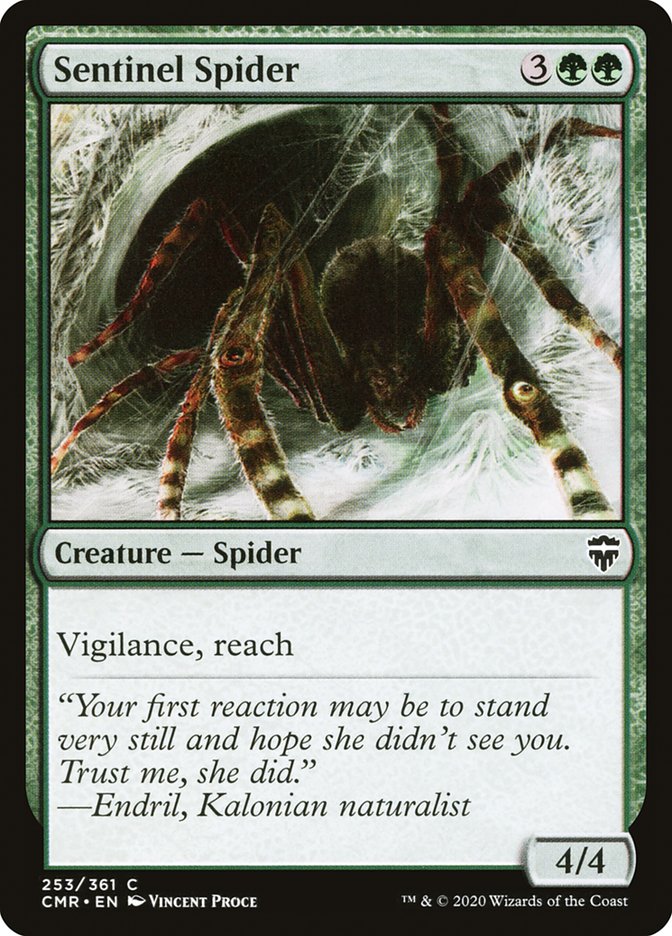 Sentinel Spider [Commander Legends] | Golgari Games