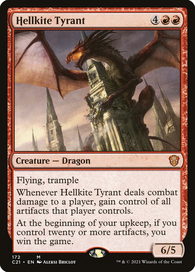 Hellkite Tyrant [Commander 2021] | Local Legends