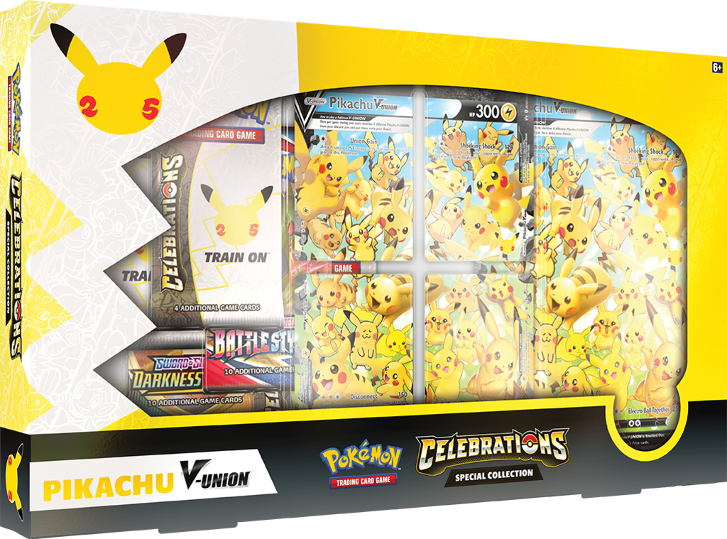 Celebrations: 25th Anniversary - Special Collection (Pikachu V-Union) | Golgari Games