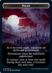 Day // Night Double-sided Token [Innistrad: Midnight Hunt Tokens] | Local Legends