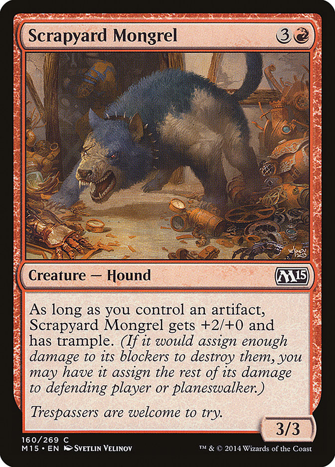 Scrapyard Mongrel [Magic 2015] | Golgari Games