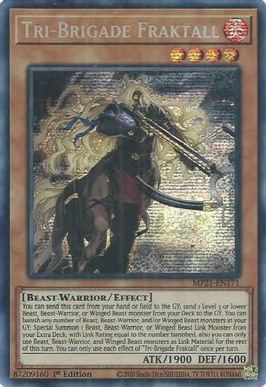 Tri-Brigade Fraktall [MP21-EN171] Prismatic Secret Rare | Golgari Games