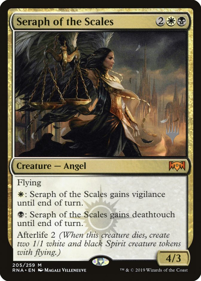 Seraph of the Scales (Promo Pack) [Ravnica Allegiance Promos] | Golgari Games