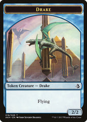 Angel of Sanctions // Drake Double-sided Token [Amonkhet Tokens] | Golgari Games