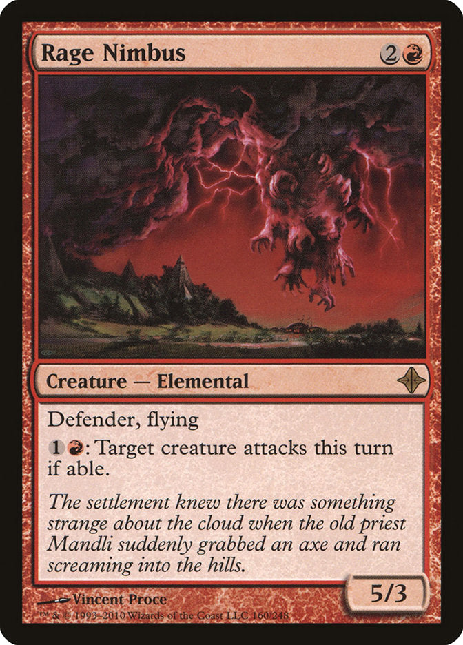Rage Nimbus [Rise of the Eldrazi] | Local Legends