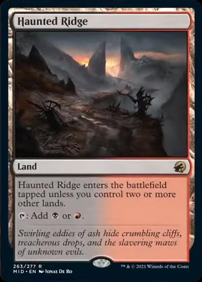 Haunted Ridge [Innistrad: Midnight Hunt] | Local Legends