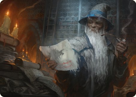 Learn from the Past Art Card [The Lord of the Rings: Tales of Middle-earth Art Series] | Local Legends