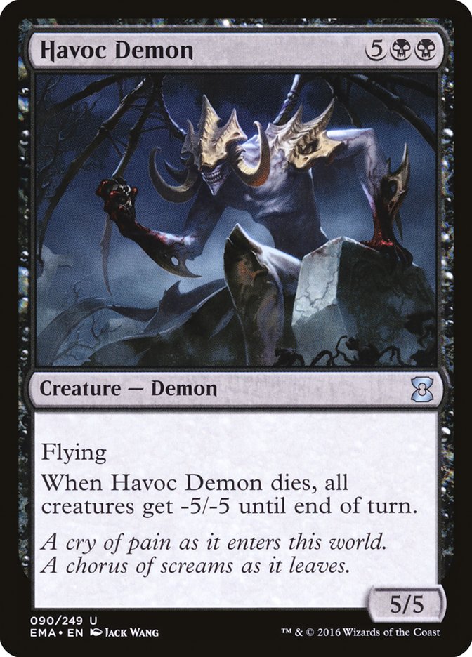 Havoc Demon [Eternal Masters] | Golgari Games