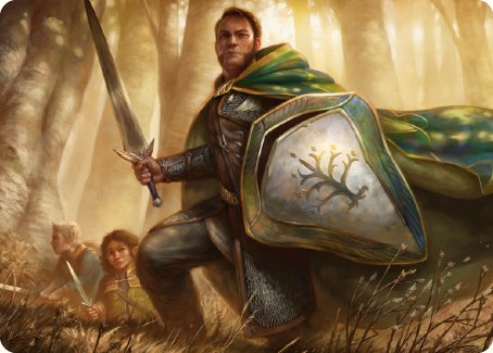 Boromir, Warden of the Tower Art Card [The Lord of the Rings: Tales of Middle-earth Art Series] | Local Legends