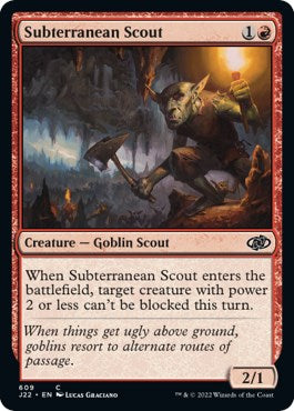 Subterranean Scout [Jumpstart 2022] | Golgari Games