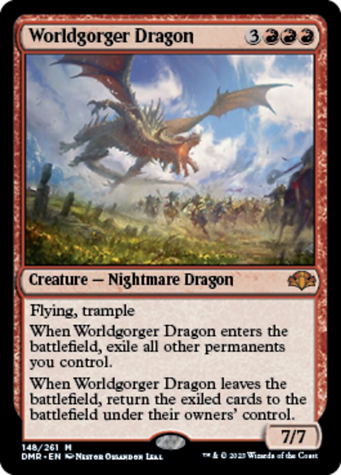 Worldgorger Dragon [Dominaria Remastered] | Golgari Games