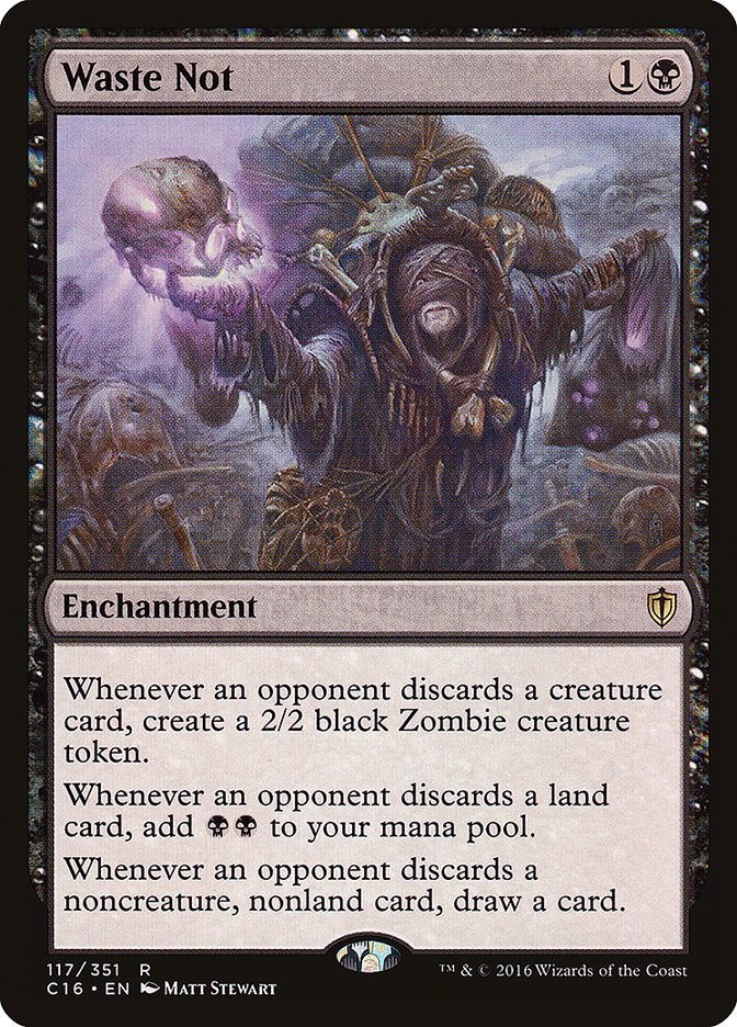 Waste Not [Commander 2016] | Local Legends