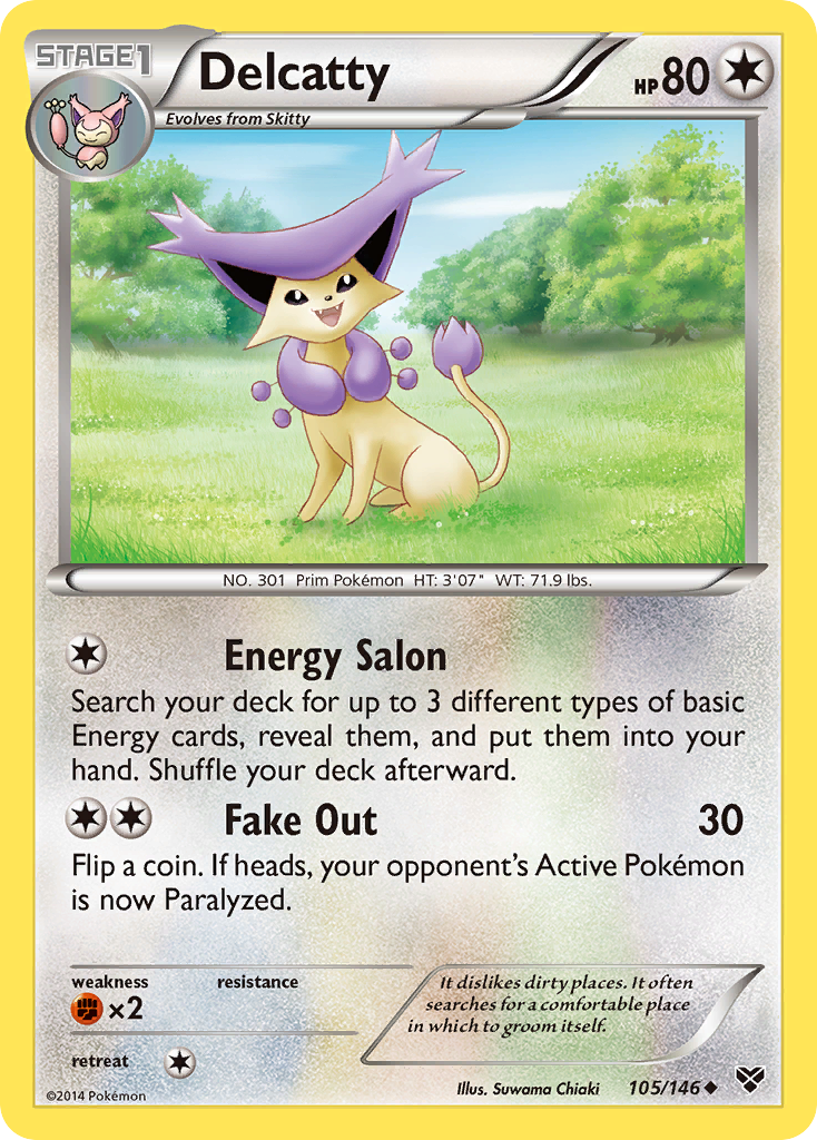 Delcatty (105/146) [XY: Base Set] | Golgari Games