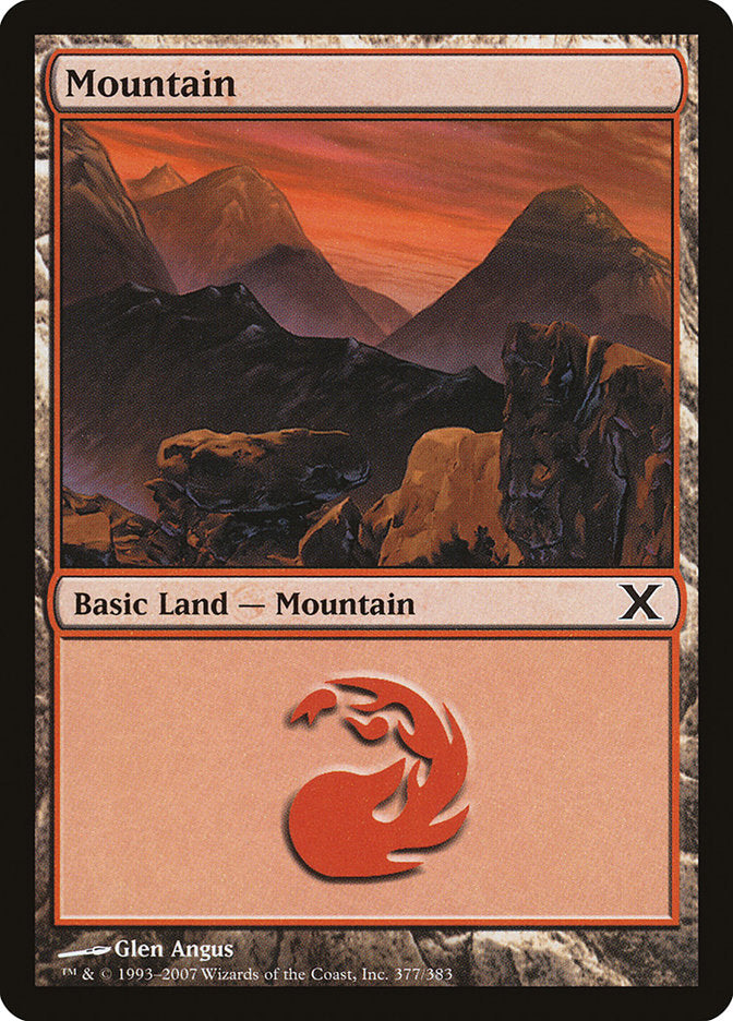 Mountain (377) [Tenth Edition] | Local Legends