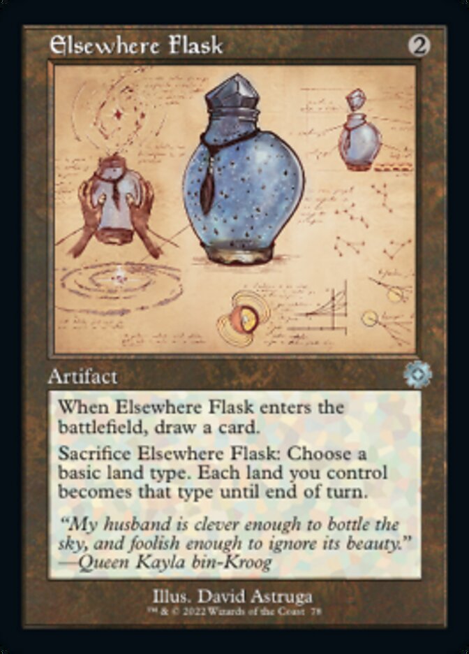 Elsewhere Flask (Retro Schematic) [The Brothers' War Retro Artifacts] | Local Legends